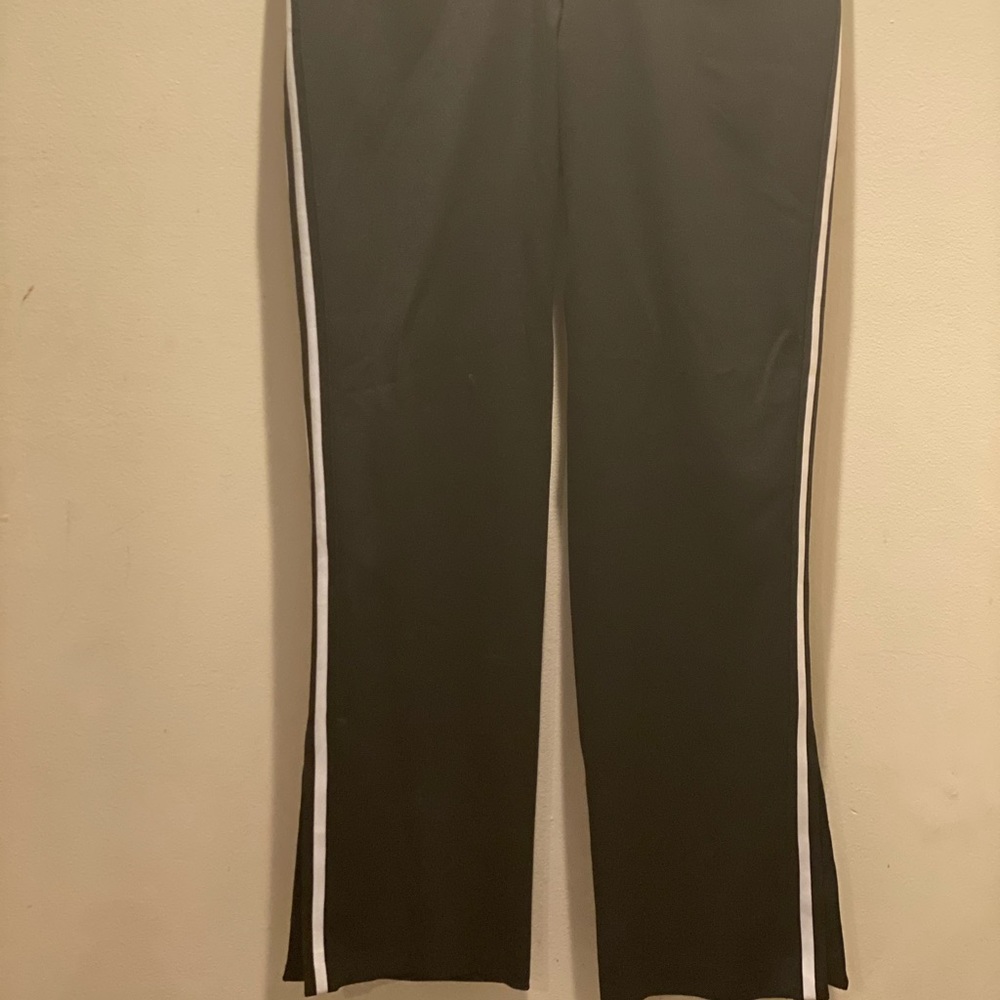 NWT black and white trouser pants